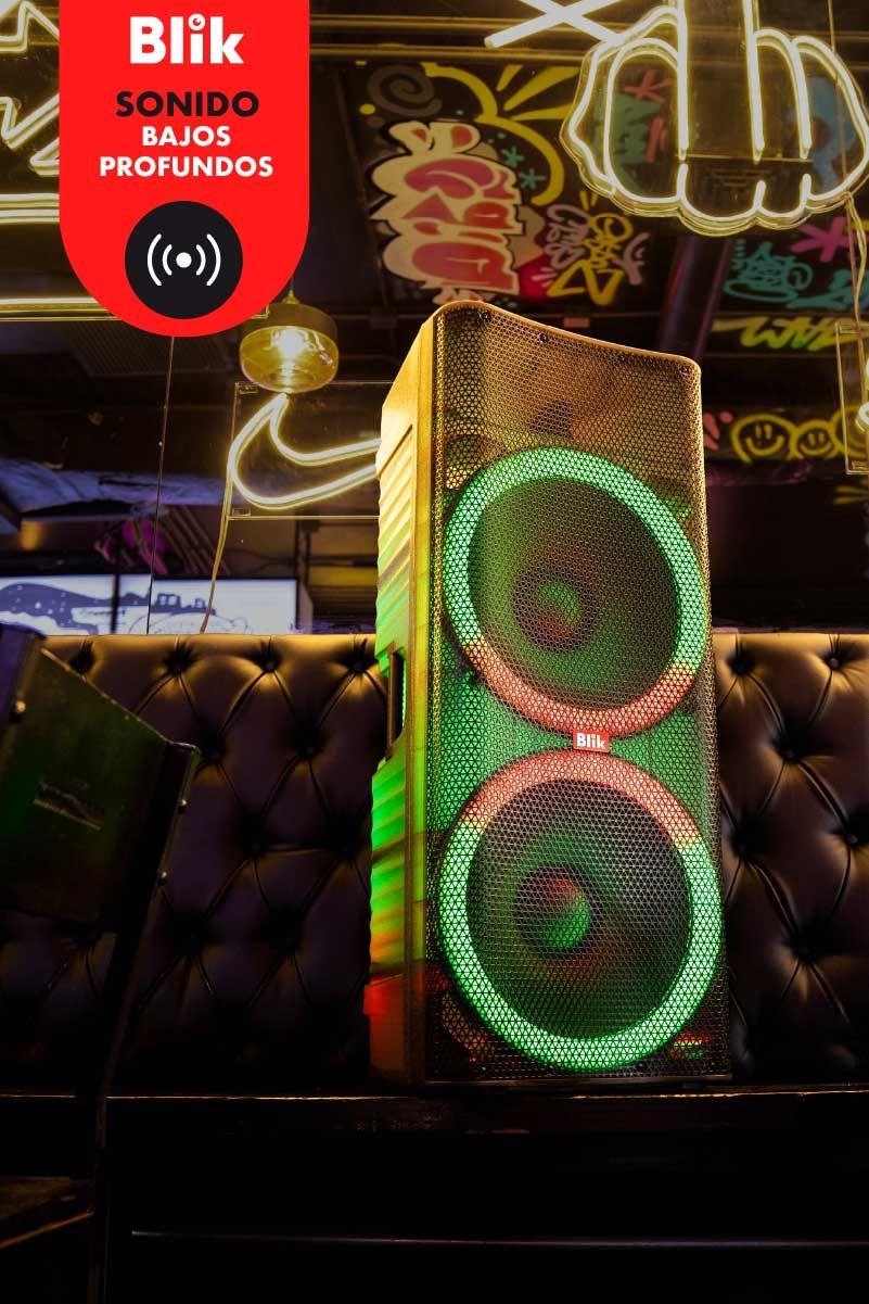 Parlante Bluetooth Karaoke Blik Light360-X-2