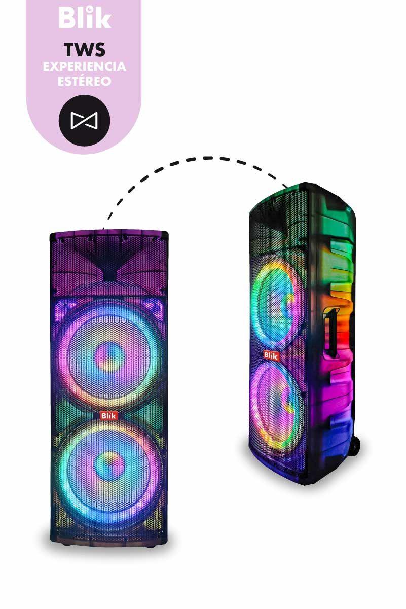 Parlante Bluetooth Karaoke Blik Light360-X-6