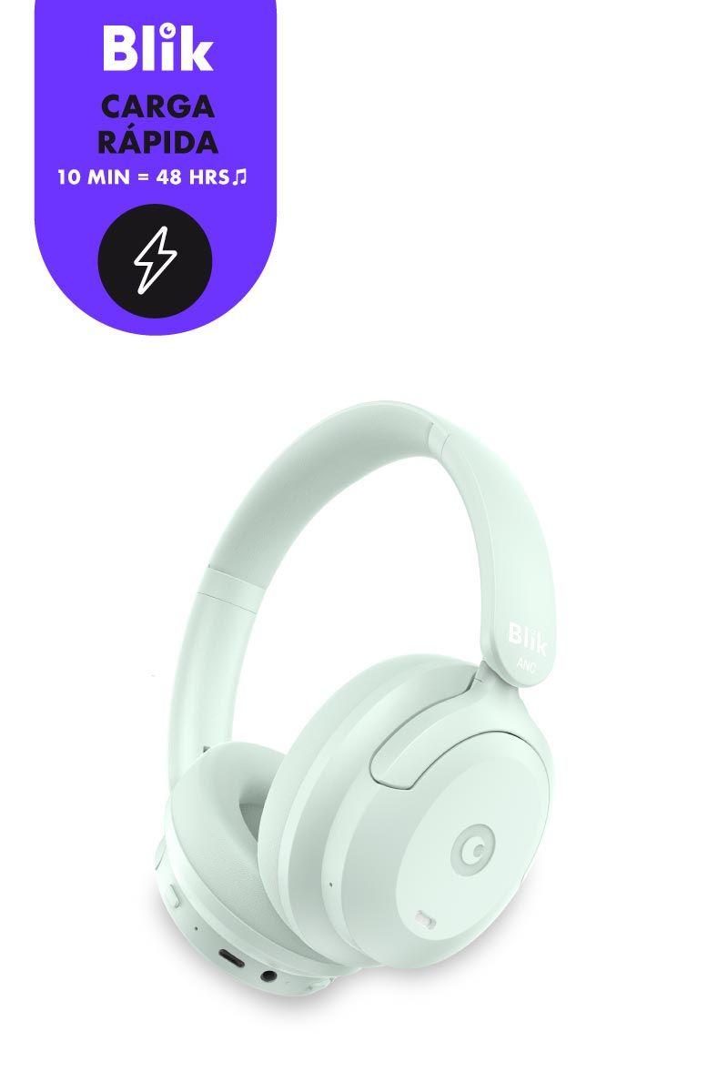Audifonos Bluetooth Blik Soul900 Cancelación De Ruido Verde-3