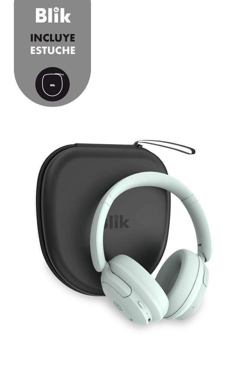 Audifonos Bluetooth Blik Soul900 Cancelación De Ruido Verde-5