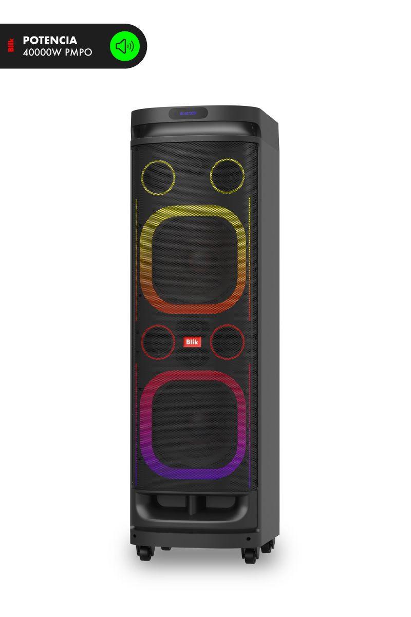 Parlante Bluetooth Karaoke Con Microfono Blik Towerbass-2