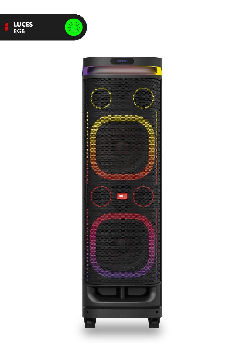 Parlante Bluetooth Karaoke Con Microfono Blik Towerbass-4