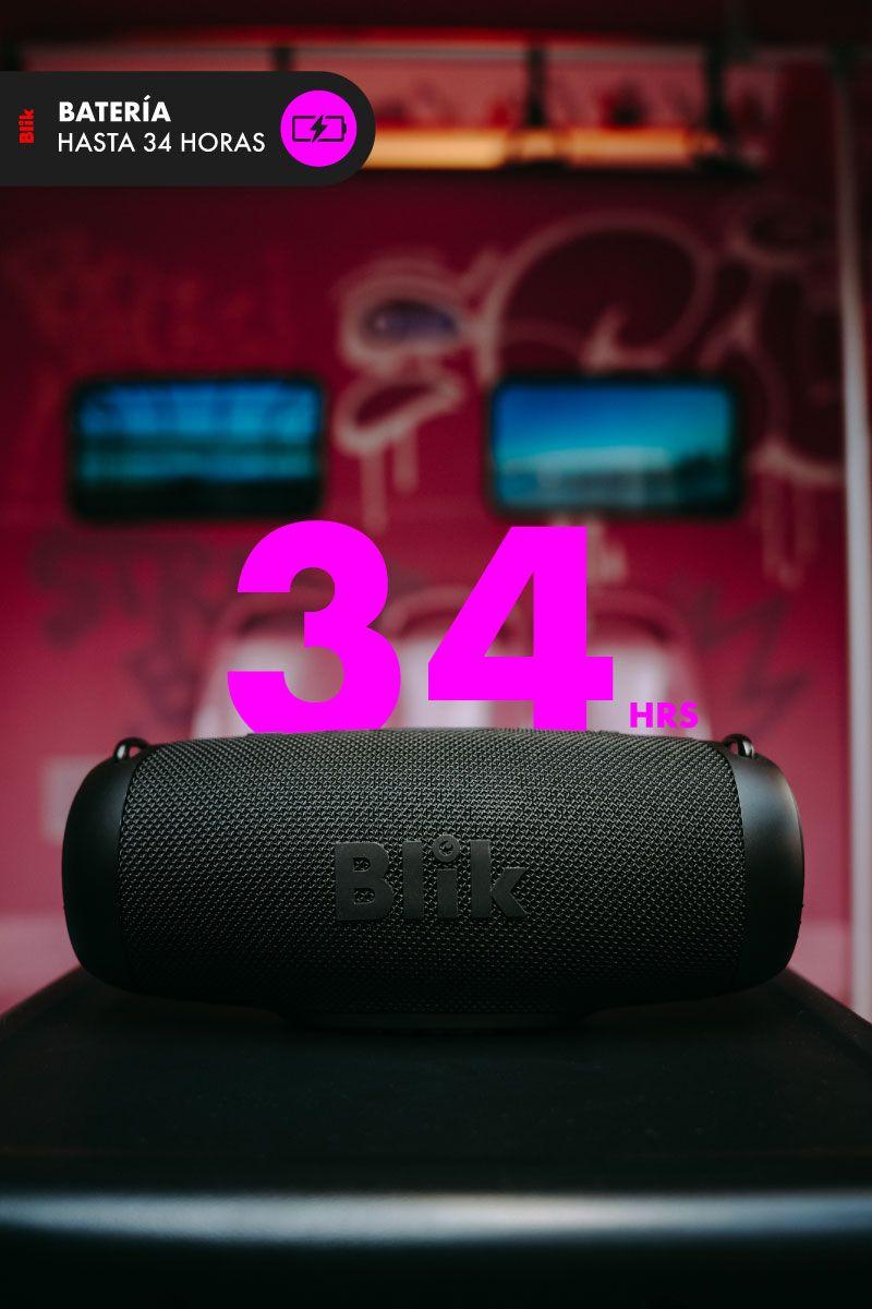 Parlante Bluetooth Portátil Blik Powerbass30 30W 34 Hrs-5