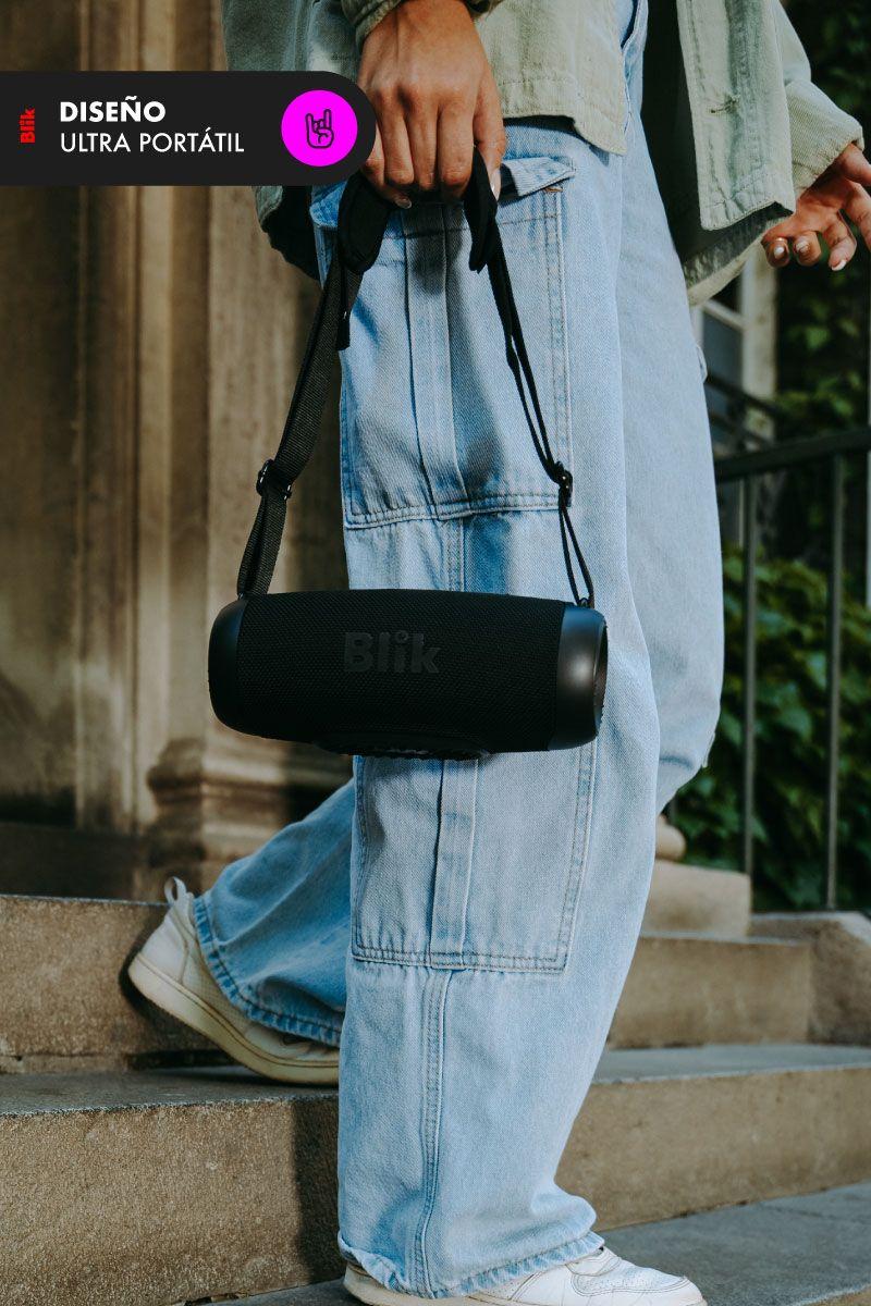 Parlante Bluetooth Portátil Blik Powerbass30 30W 34 Hrs-6