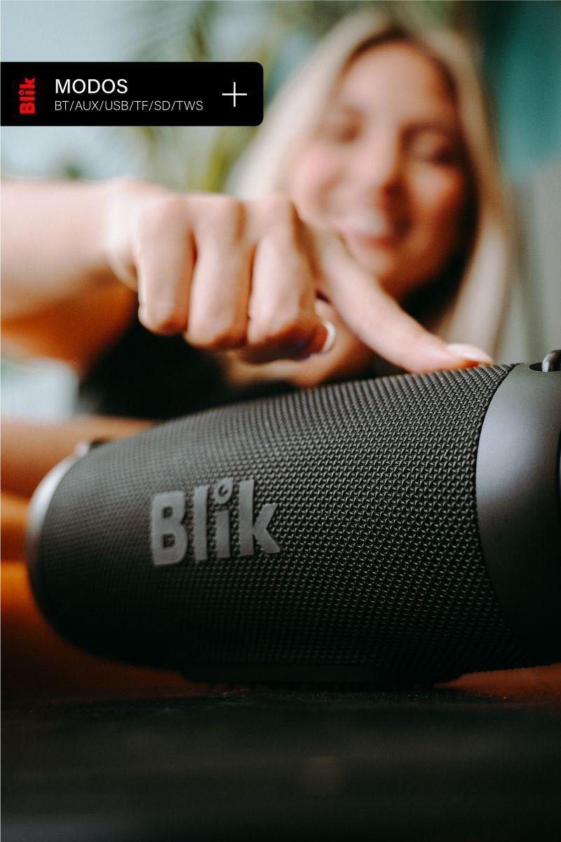 Parlante Bluetooth Portátil Blik Powerbass30 30W 15 Hrs-6