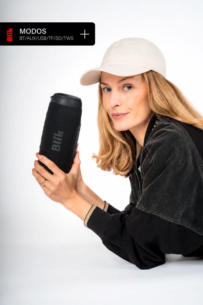 Parlante Bluetooth Portátil Blik Powerbass30 30W 15 Hrs-6