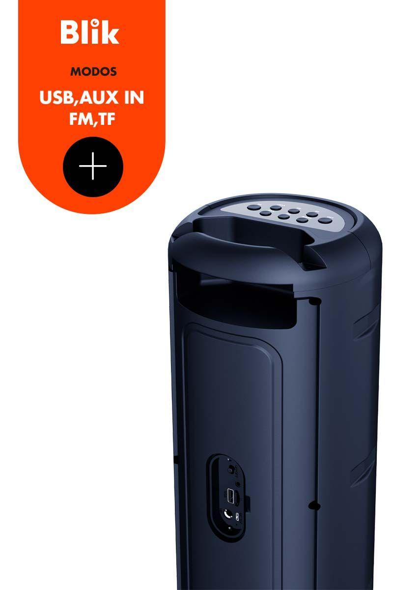 Parlante Karaoke Blik Upsound3 Bluetooth con Micrófono-4