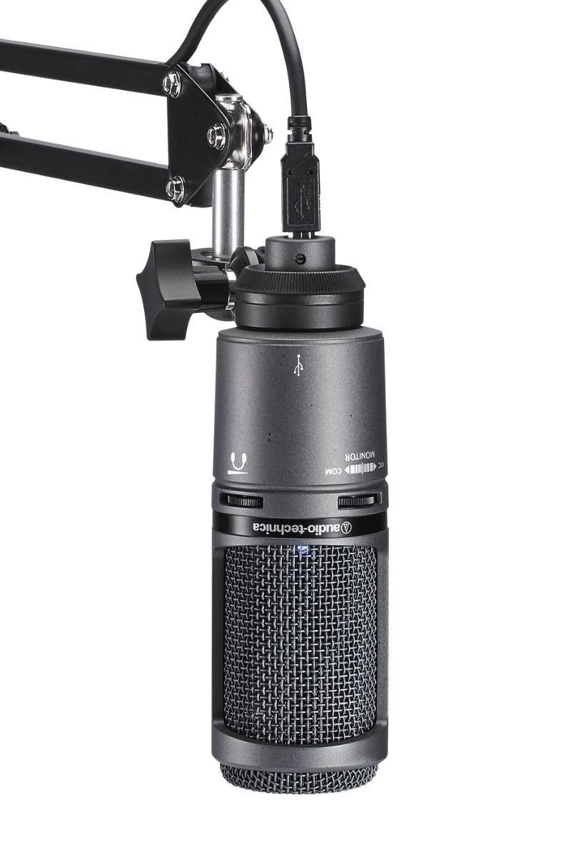 Pack Audio-Technica Micrófono AT2020USB+ y Audífonos M20X-2