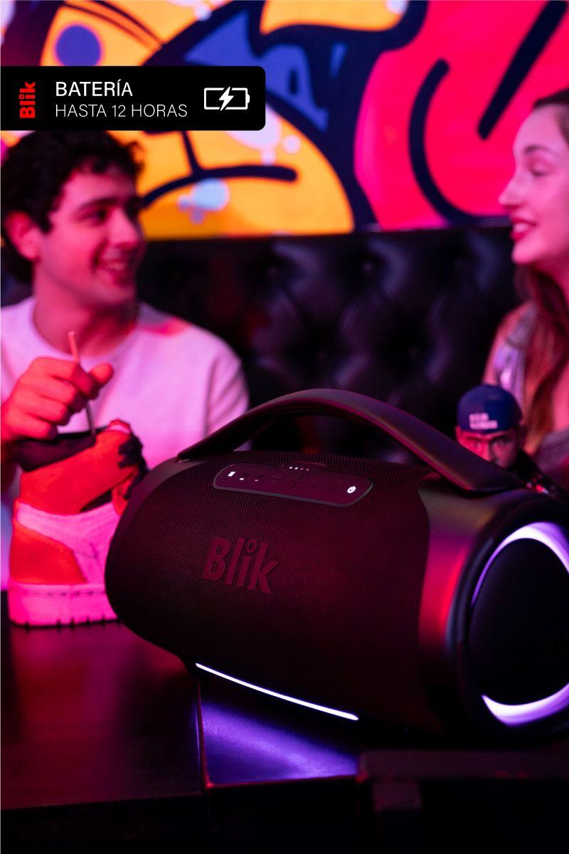 Parlante Bluetooth Portátil Blik Bass400 160W IPX7 12 Hrs-6