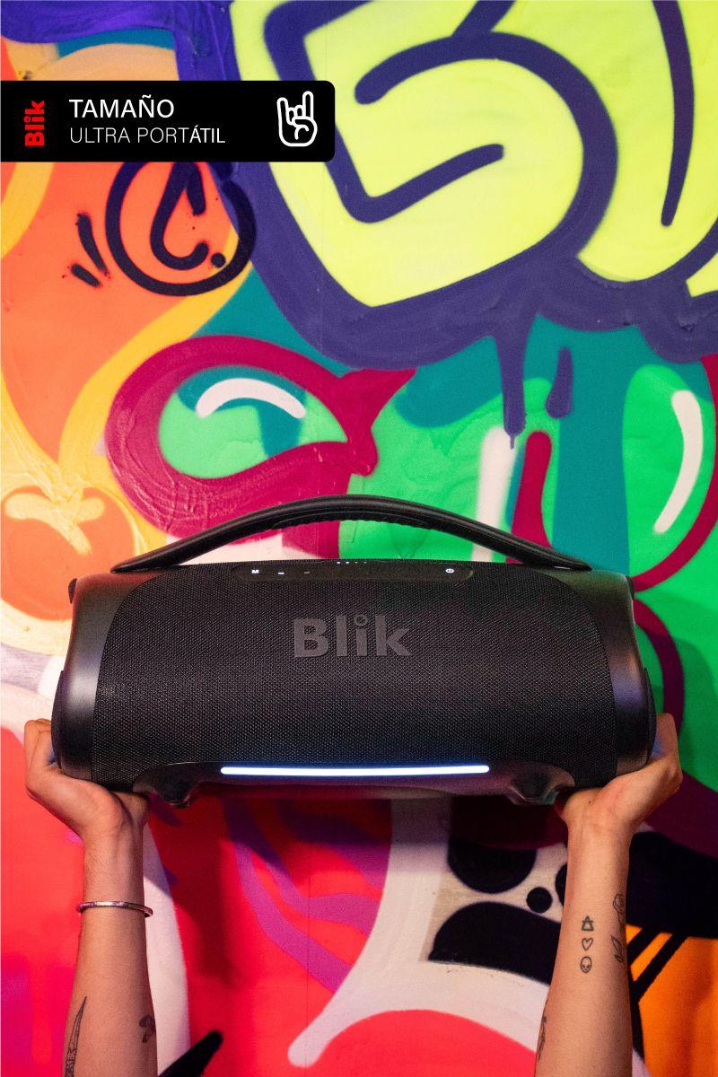 Parlante Bluetooth Portátil Blik Bass400 160W IPX7 12 Hrs-7