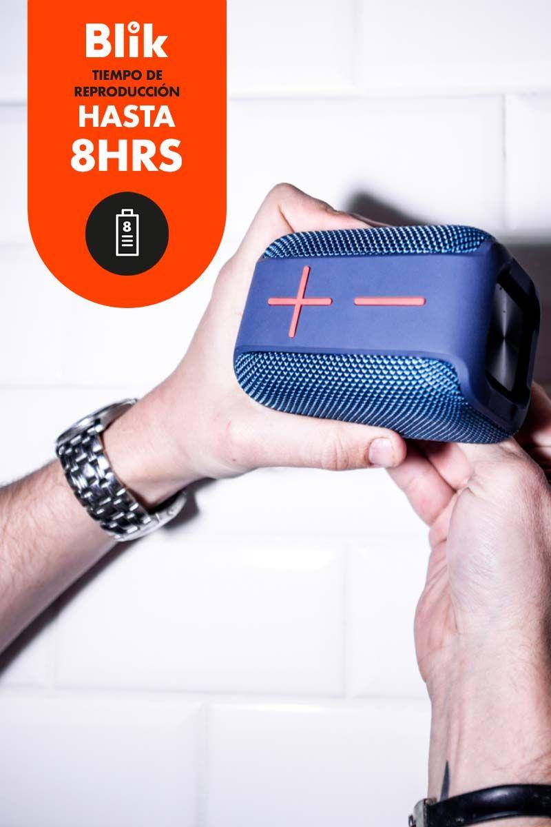 Parlante Blik Bluetooth JOY Azul-2
