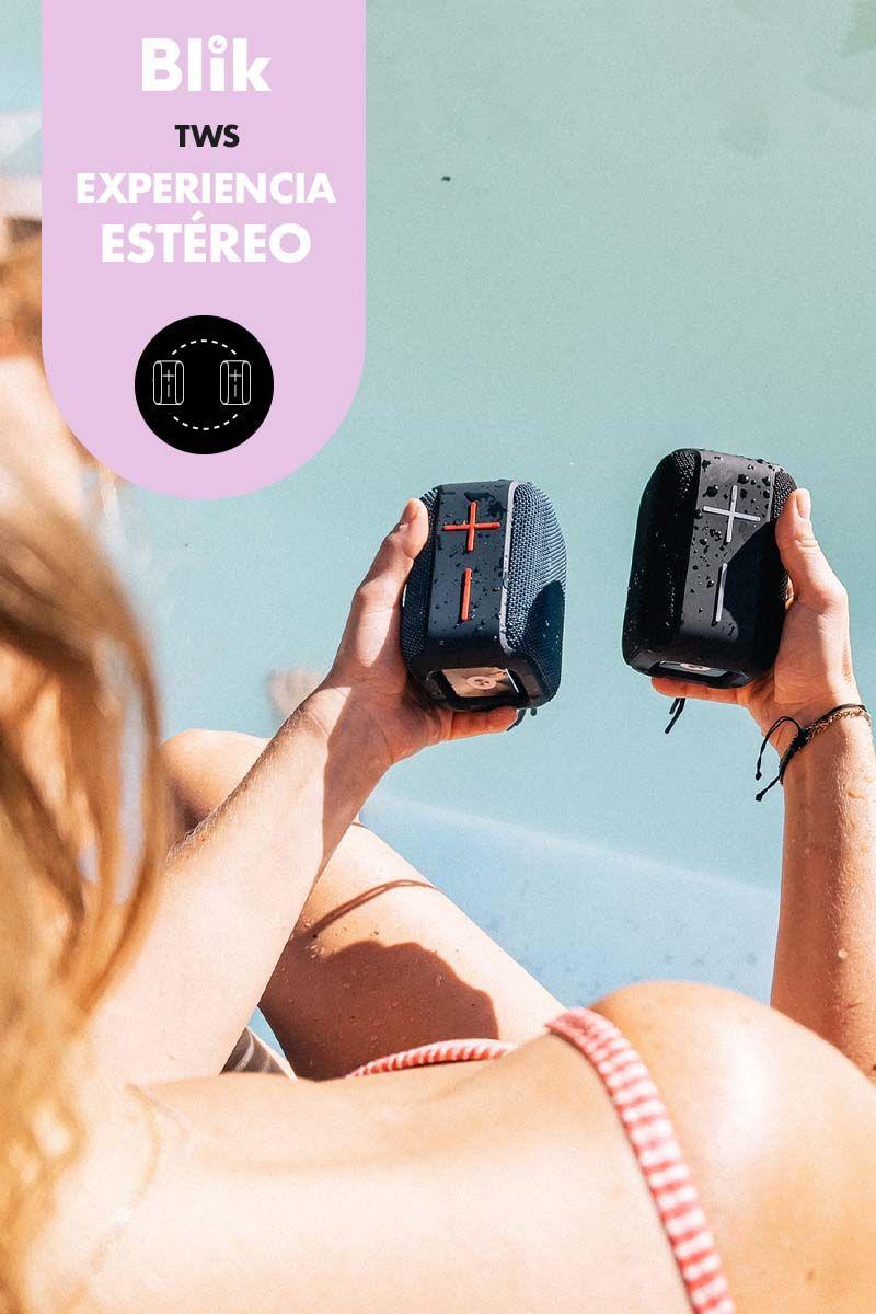 Parlante Blik Bluetooth JOY Azul-3