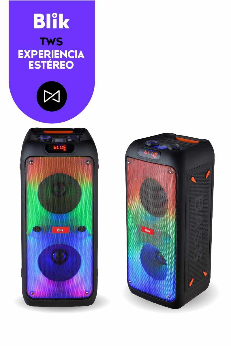 Parlante Bluetooth Karaoke Blik Wavelights-4