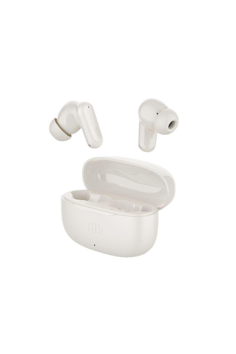 Audifonos Bluetooth Inalámbricos Blik Air500 Crema 30 hrs-1