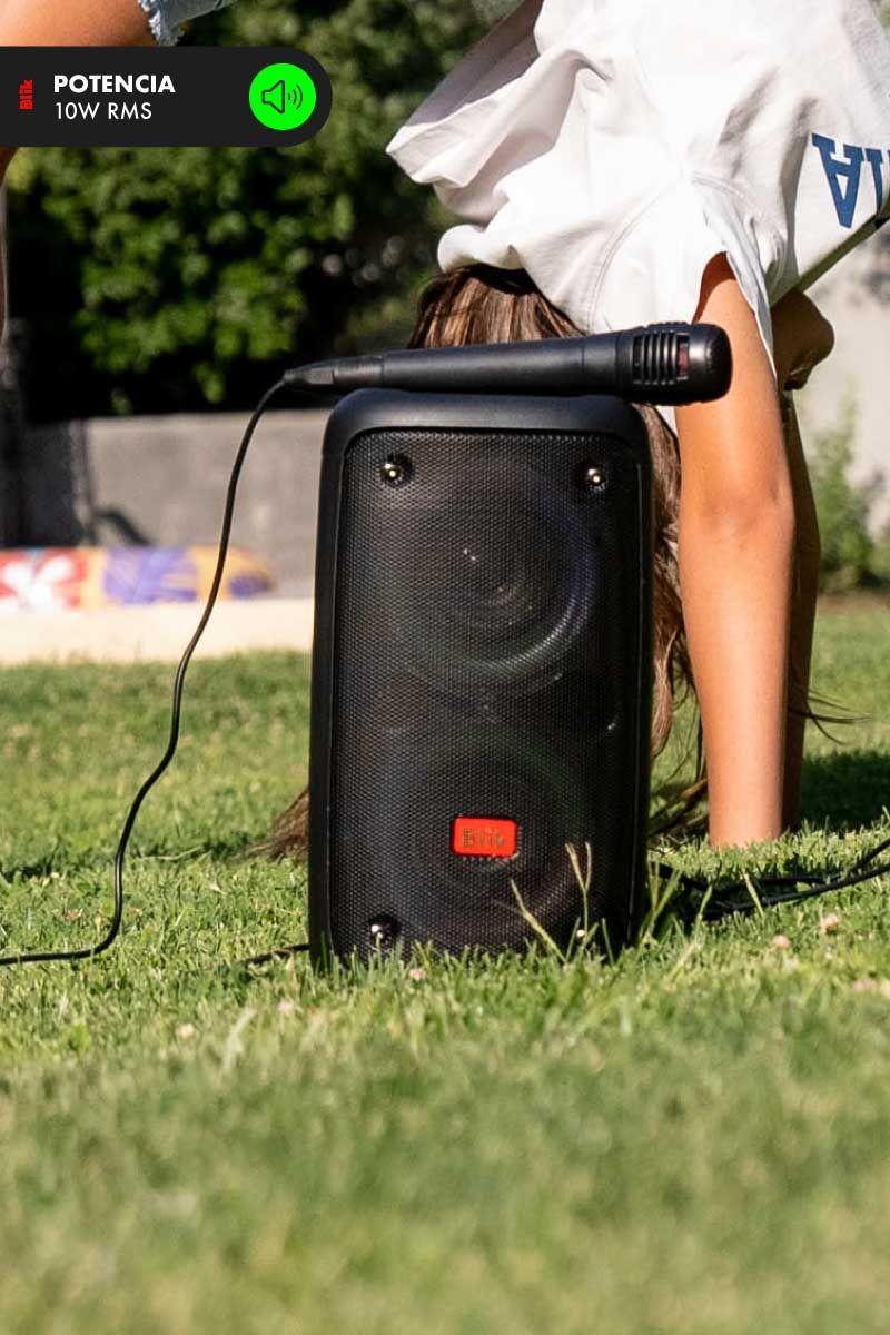 Parlante Bluetooth Karaoke Con Microfono Blik Voice3-2