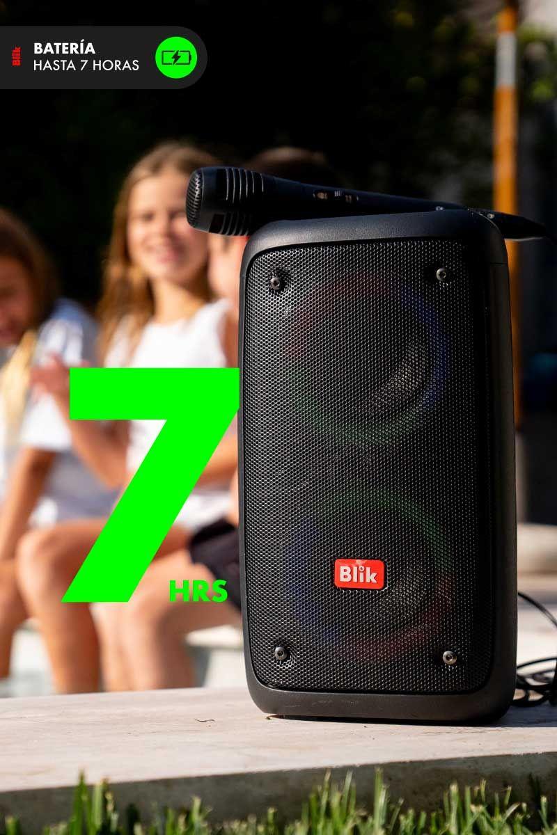 Parlante Bluetooth Karaoke Con Microfono Blik Voice3-3