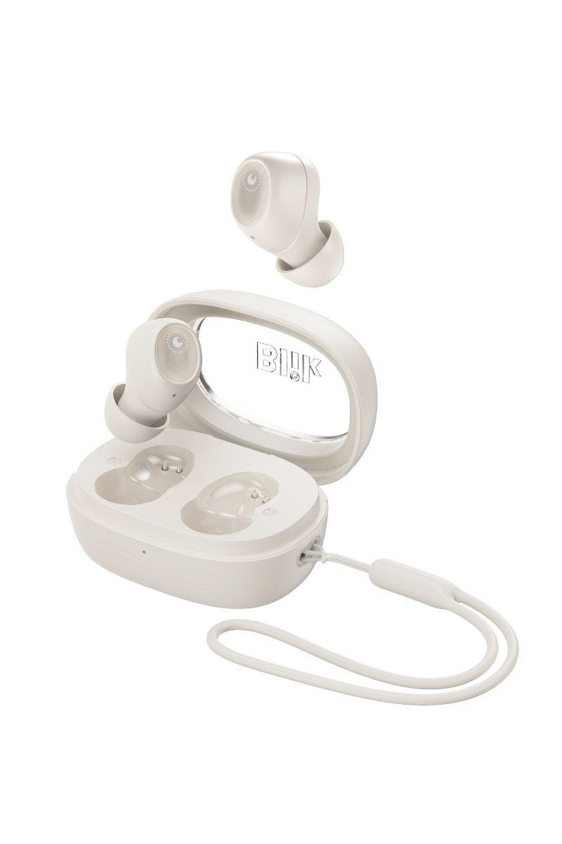 Audífonos Bluetooth Blik Buds80 30H IPX4 Crema-0