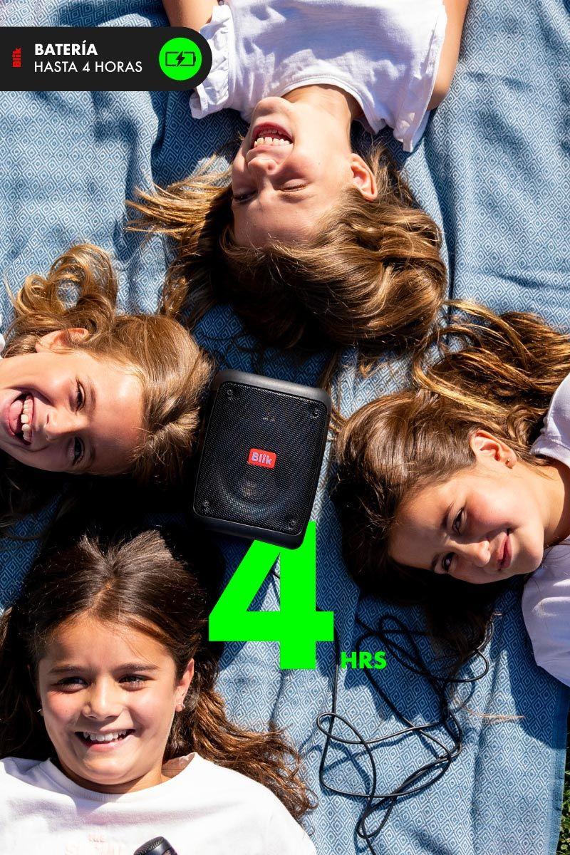 Parlante Bluetooth Karaoke Con Microfono Blik Voice-3