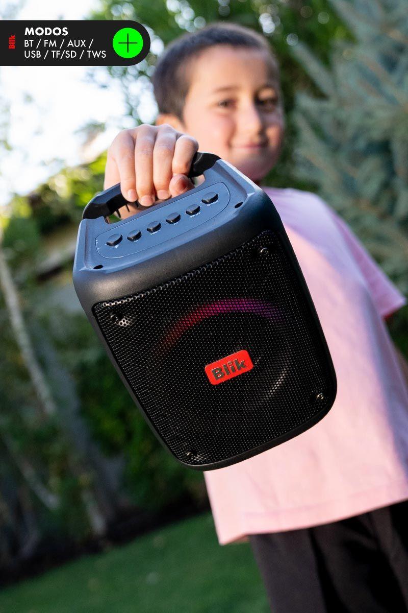 Parlante Bluetooth Karaoke Con Microfono Blik Voice-7