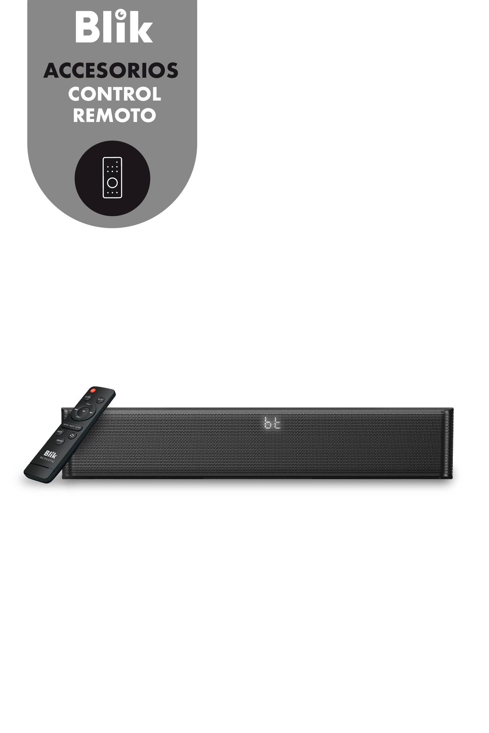 Barra de Sonido Bluetooth Blik Surreal80-6