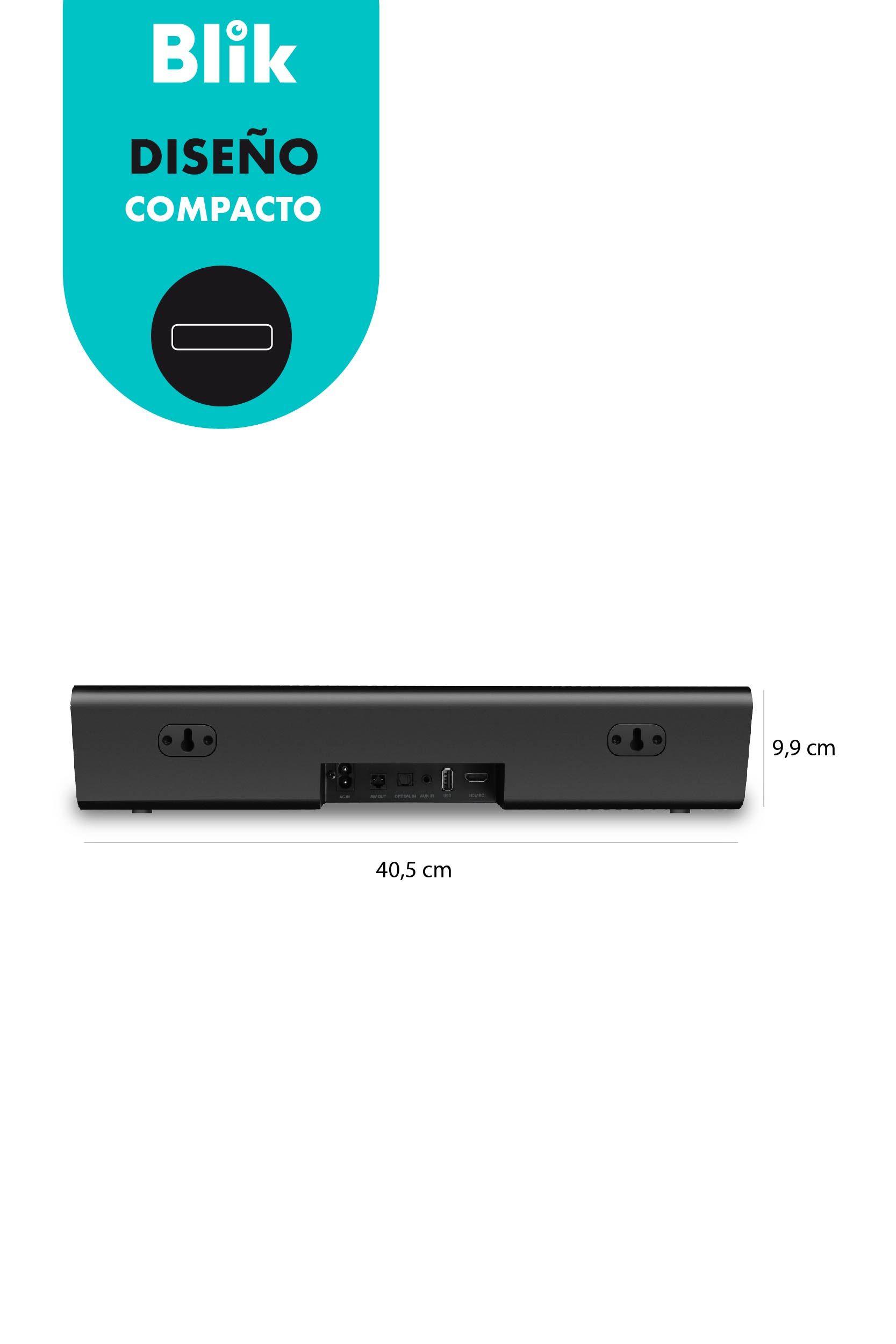 Barra De Sonido Soundbar Blik Surreal80 80W-7