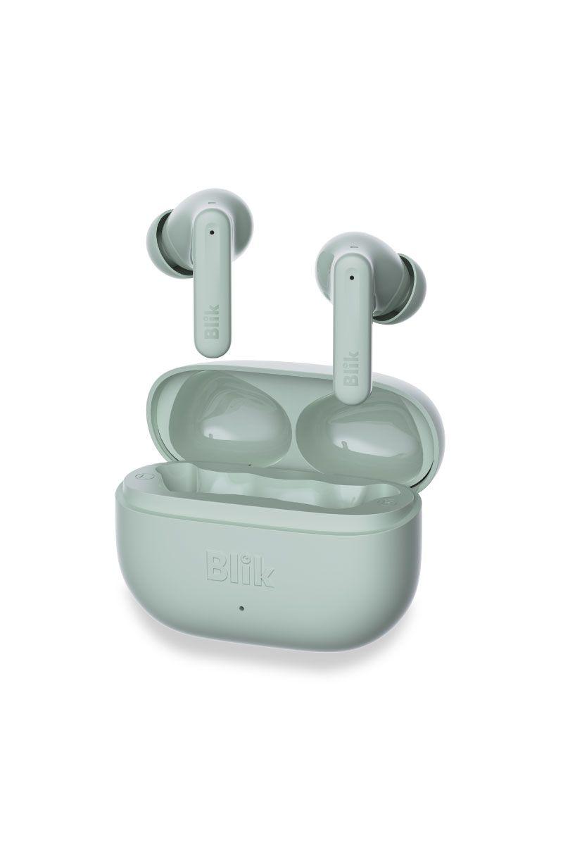 Audífonos Bluetooth Inalámbricos Blik Air700 40H Verde-0