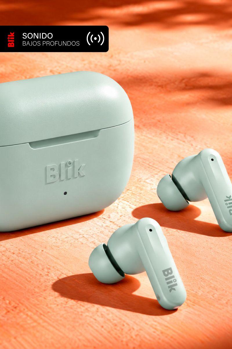 Audífonos Bluetooth Inalámbricos Blik Air700 40H Verde-2