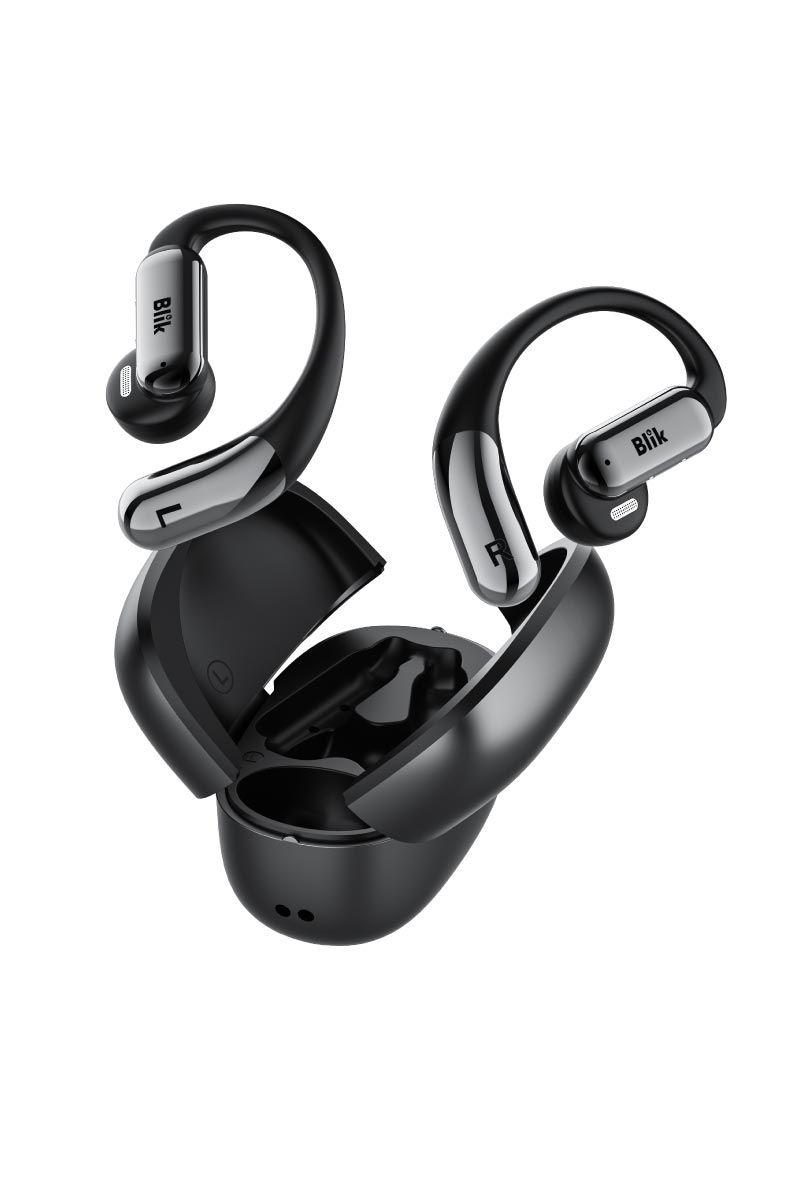 Audífonos Bluetooth Blik Motion Open-Ear 32H Negro-0