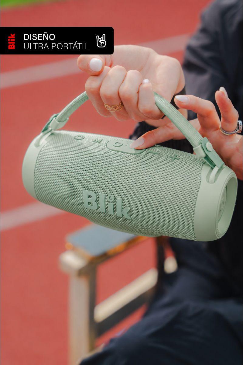 Parlante Bluetooth Portátil Blik Powerbass30 30W Verde-4