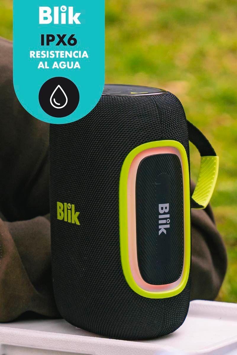 Parlante Bluetooth Portátil Blik Hypeu3 Verde 65W IPX6-5