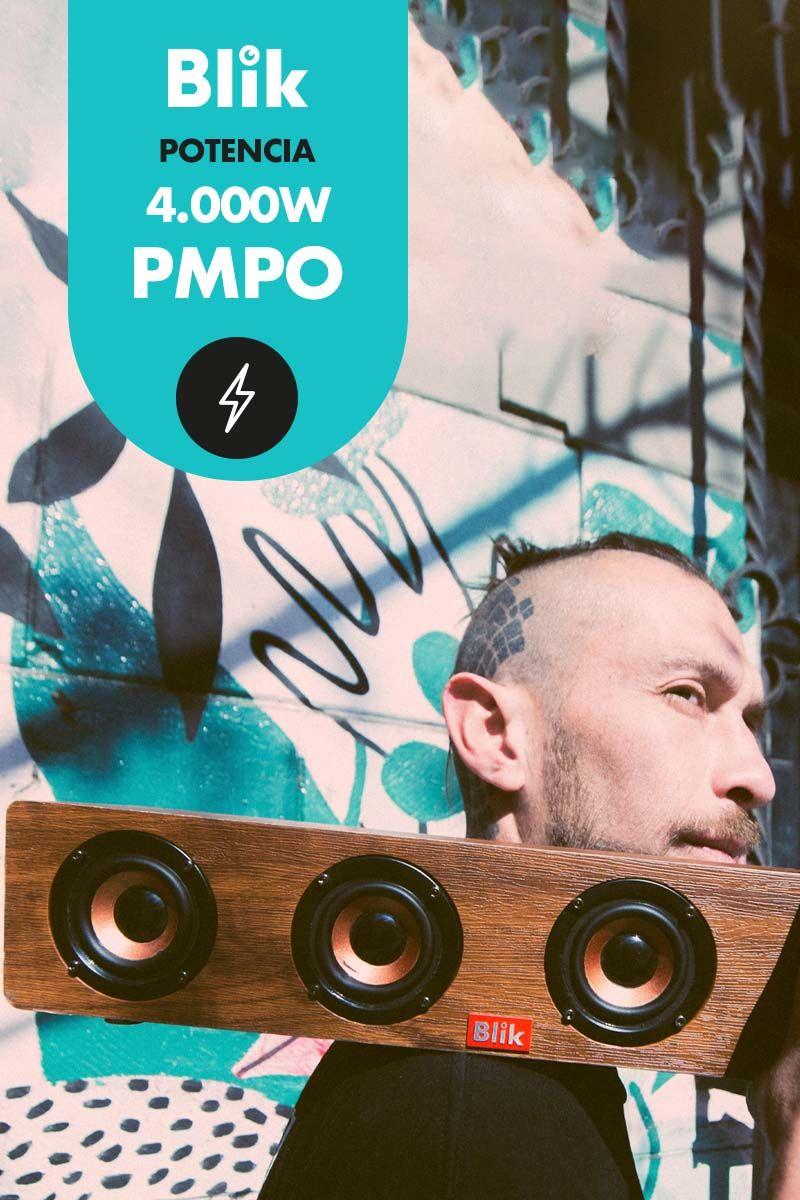 Parlante Bluetooth Blik Rockwood-3