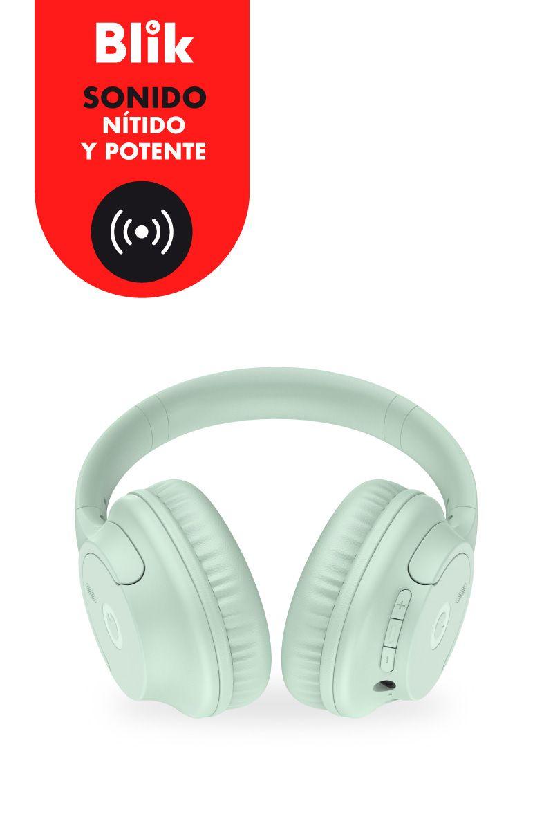 Audifonos Bluetooth Inalambricos Blik Soul250 Verde 16 Hrs-3