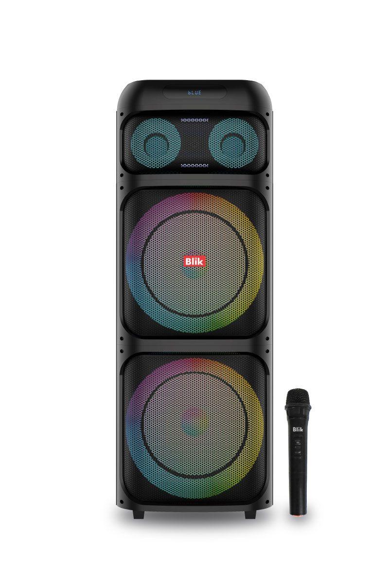 Parlante Bluetooth Karaoke Con Microfono Blik Lightup900-0