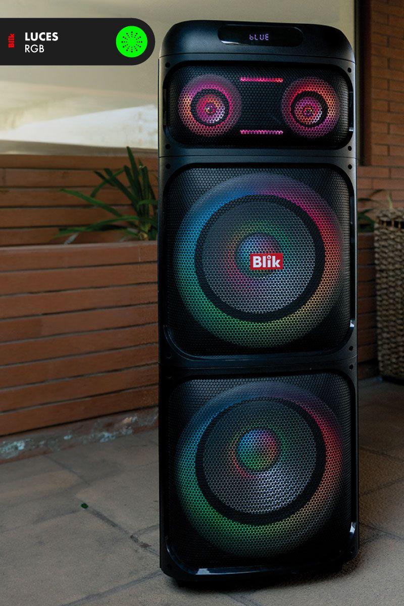 Parlante Bluetooth Karaoke Con Microfono Blik Lightup900-4