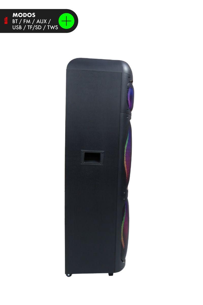 Parlante Bluetooth Karaoke Con Microfono Blik Lightup900-6