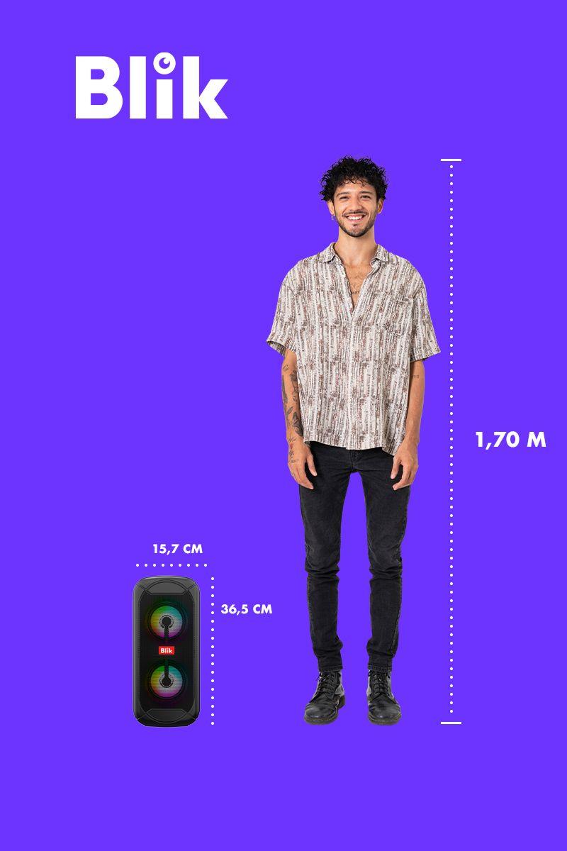 Parlante Karaoke Upsound2 Bluetooth con micrófono-6