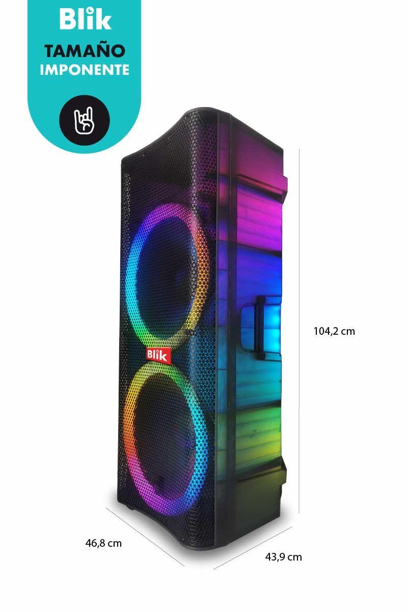 Parlante Bluetooth Karaoke Blik Light360-7