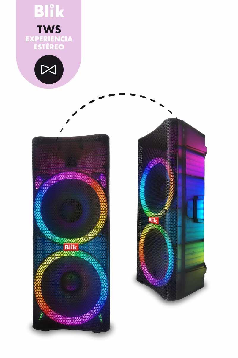 Parlante Bluetooth Karaoke Blik Light360-8