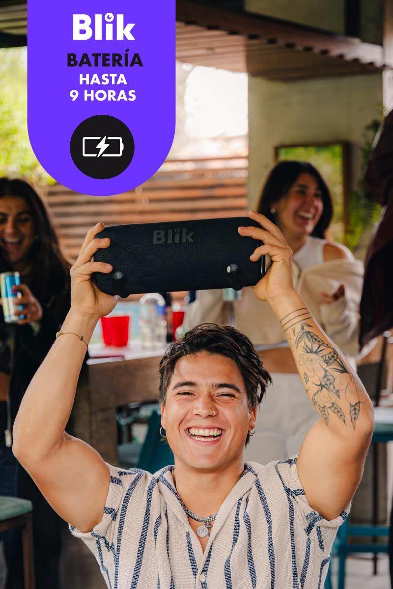 Parlante Bluetooth Portátil Blik Live2 40W IPX5 9 Hrs-2