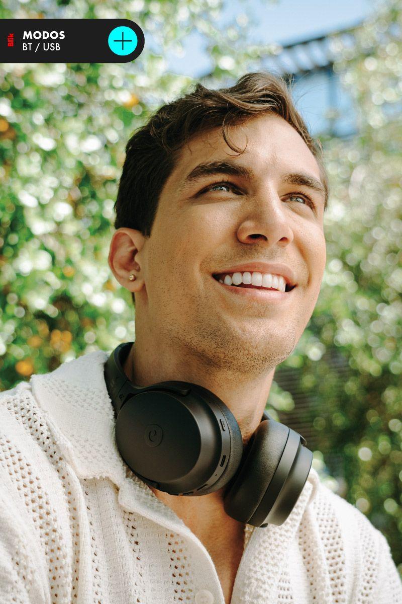 Audífonos Bluetooth Blik Neo Cancelación De Ruido 60H Negro-6