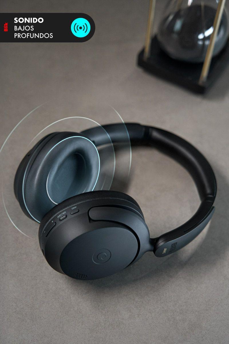 Audifonos Bluetooth Blik Aura950 Cancelación De Ruido 72H-5