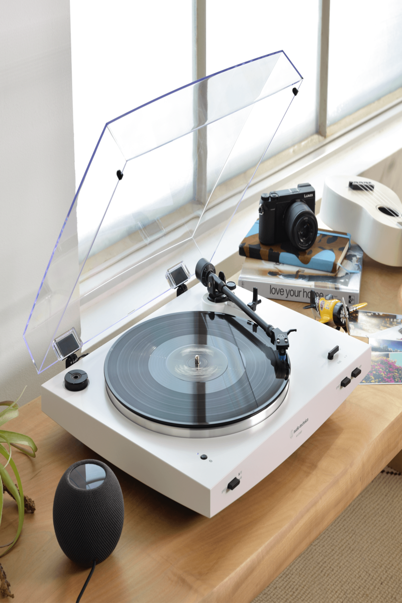 Tornamesa Bluetooth Audio-Technica LP3XBT-WH-4