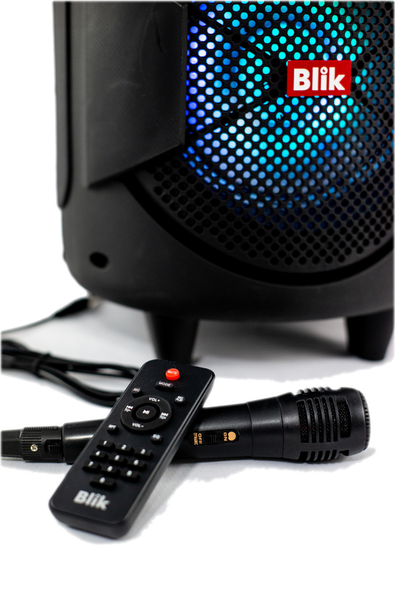 Parlante Karaoke Blik Screamer4 con Microfono-3