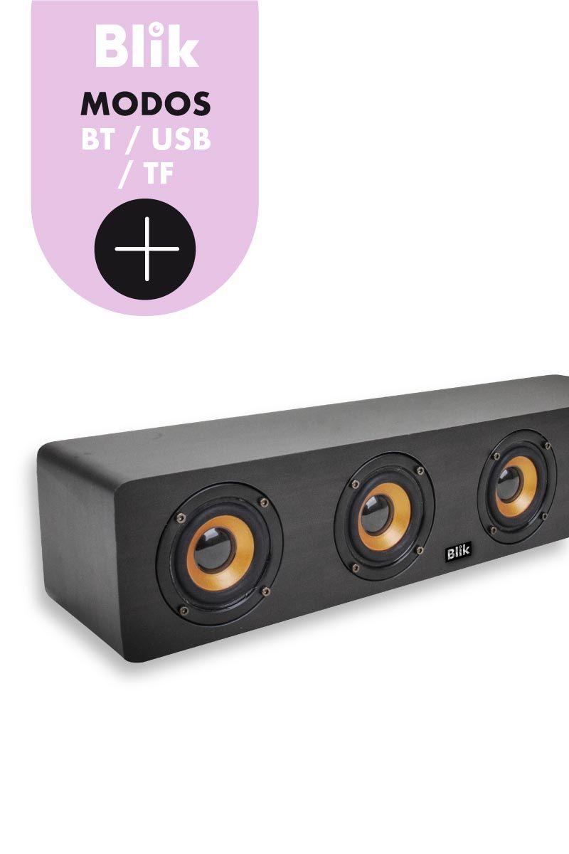 Parlante Bluetooth Blik Rockwood Negro-3