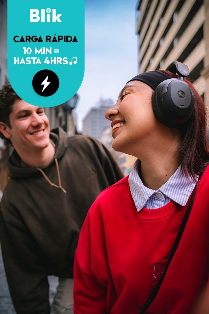 Audifonos Bluetooth Blik Soul900 Cancelación De Ruido 55H-3
