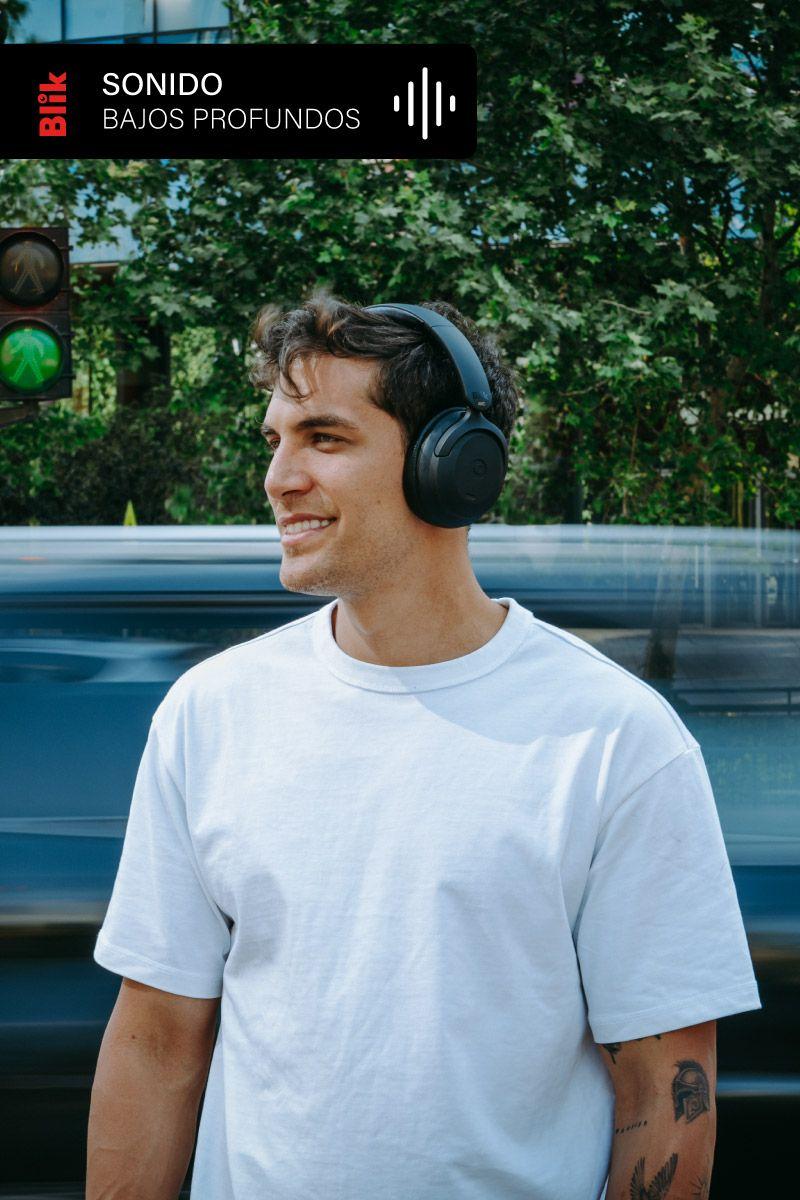 Audifonos Bluetooth Blik Soul900 Cancelación De Ruido 60H-3