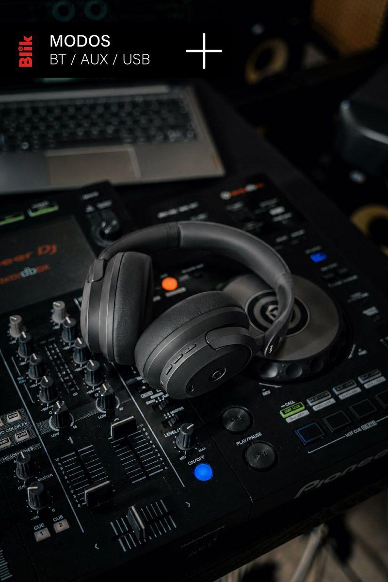 Audifonos Bluetooth Blik Soul900 Cancelación De Ruido 60H-6
