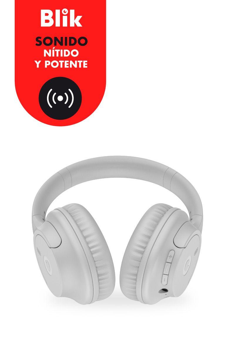 Audifonos Bluetooth Inalambricos Blik Soul250 Gris 16 Hrs-3
