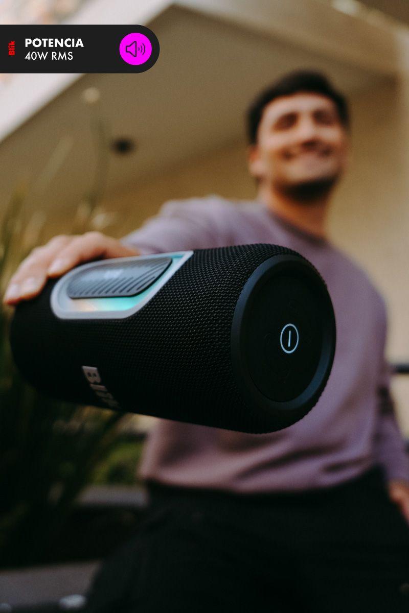 Parlante Bluetooth Portátil Blik Hypebass40 40W IPX5 8 Hrs-2