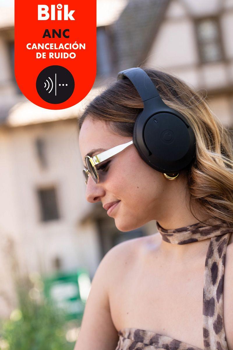 Audifonos Bluetooth Blik Essence700 Cancelación De Ruido 45H-4